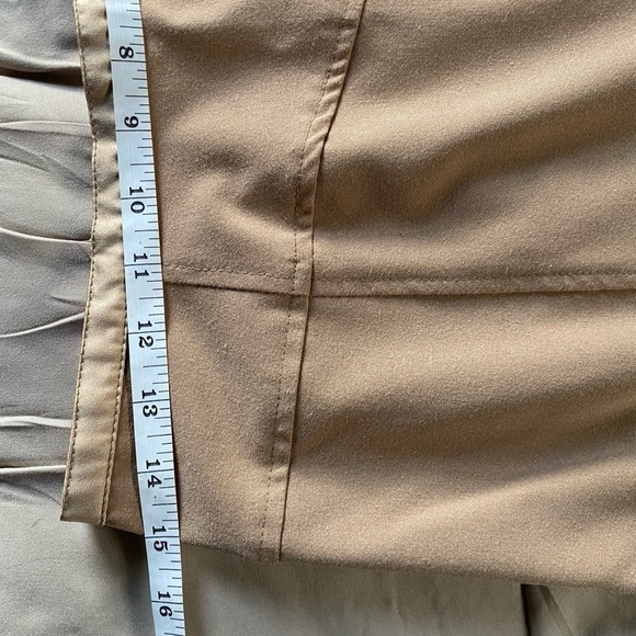 Zac & Rachel Brown Fishtail Skirt, Size 6P - Picture 5 of 9